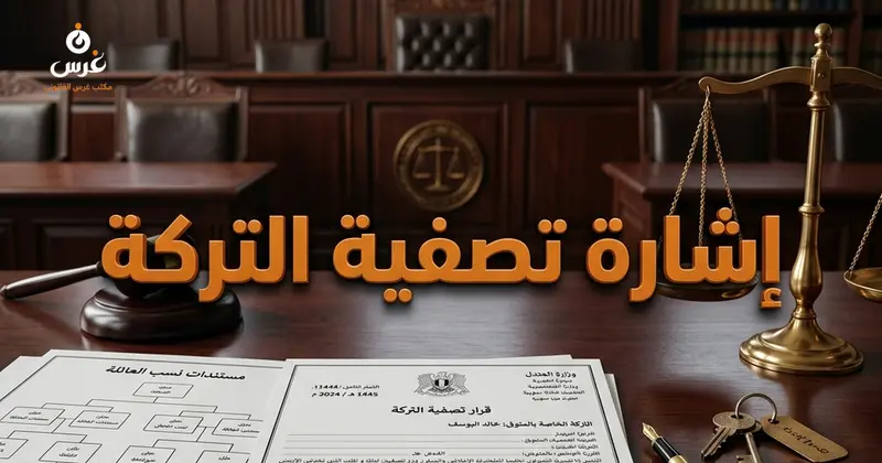 إشارة تصفية التركة على العقار الموروث في القانون السوري