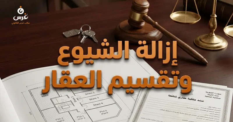 الملكية الشائعة وإزالة الشيوع في العقارات السورية دليلك العملي لتجنب النزاعات وطرق تقسيم الملكية